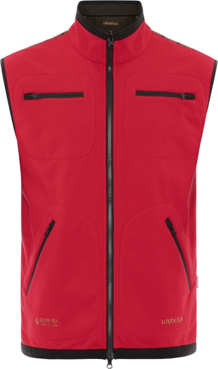Harkila Kamko fleece waistcoat Brown/Red – view 5