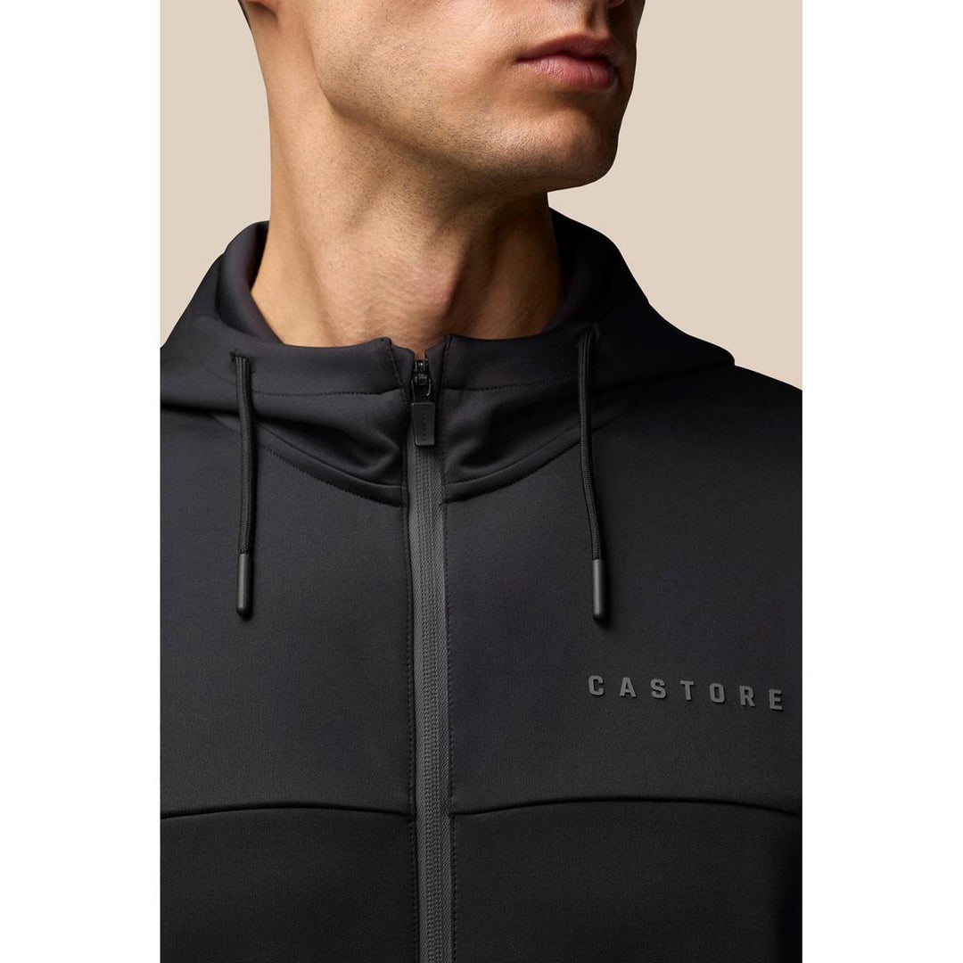 Castore Scuba Full Zip Through Hoody Black