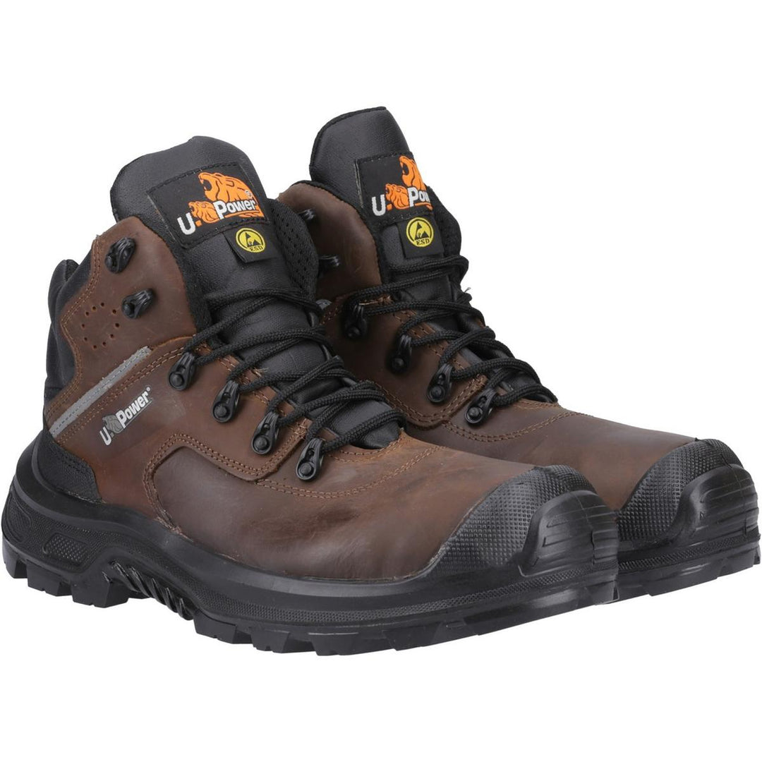 U Power Helsinki Safety Boot Brown