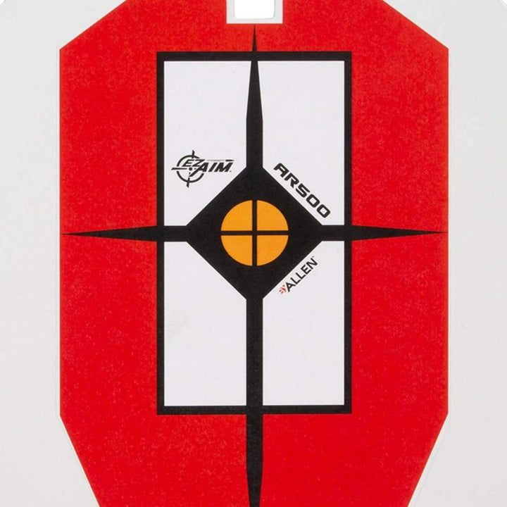 Allen Hardrock AR500 1/4 Inch IPSC Silhouette Steel Target