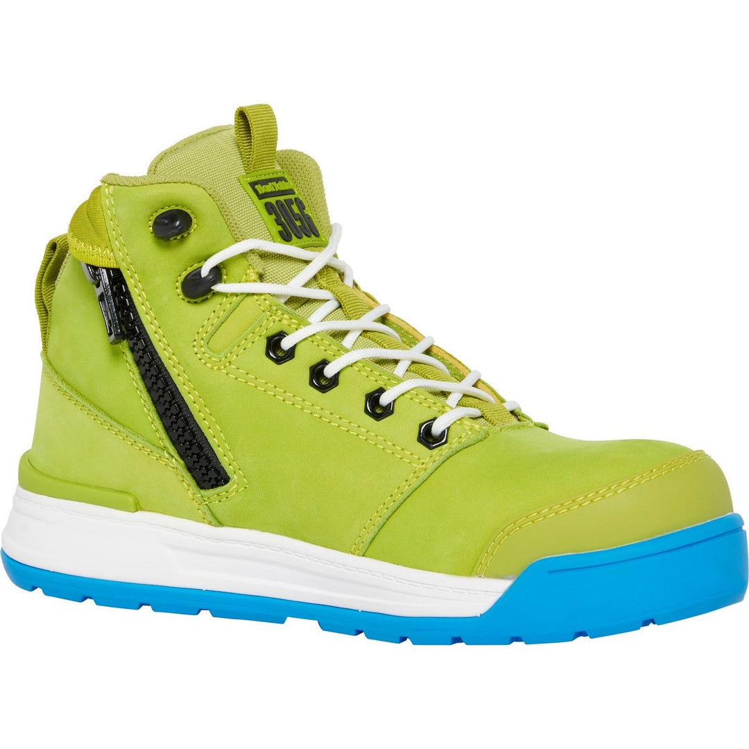 Hard Yakka 3056 PR Side Zip Safety Boot Wasabi – view 4