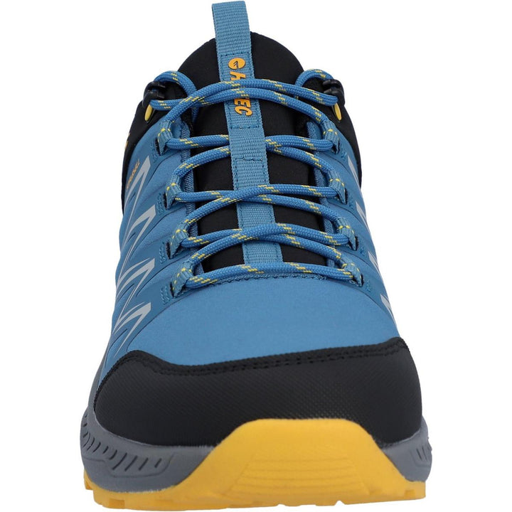 Hi-Tec Stealth Low Trail Shoe Blue/Black/Yellow