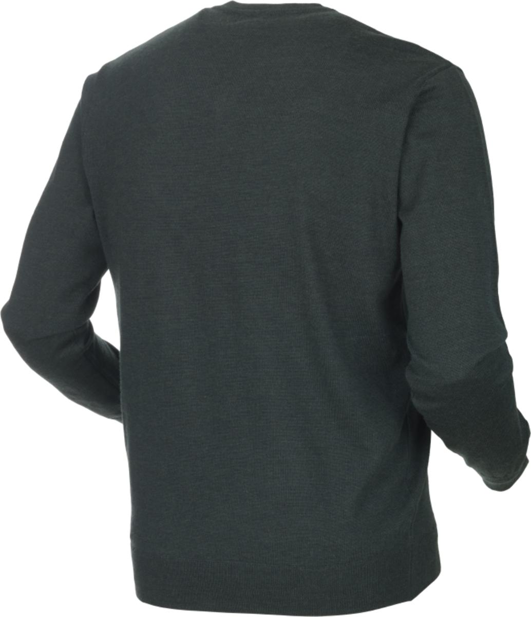 Harkila Glenmore Merino Pullover Deep Forest Green