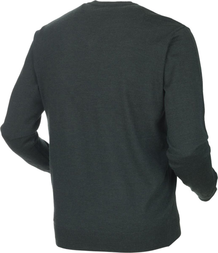 Harkila Glenmore Merino Pullover Deep Forest Green