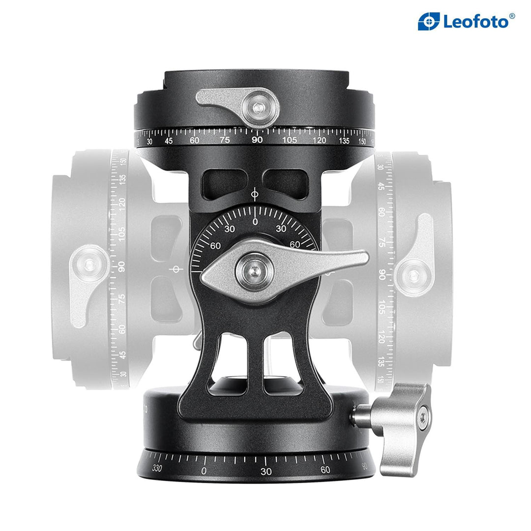Leofoto VH-30R Two-Way Telephoto Lens Head with Panning Clamp
