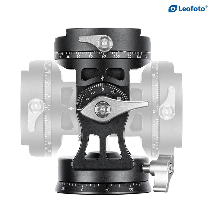 Leofoto VH-30R Two-Way Telephoto Lens Head with Panning Clamp