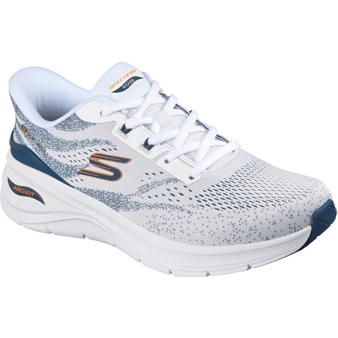 ARCH FIT 3.0 White Mesh/Tpu/Navy Trim