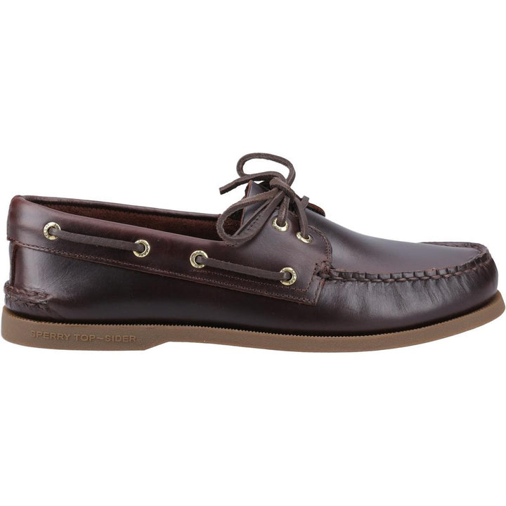 Sperry Authentic 2 Eye Boat Shoe Amaretto