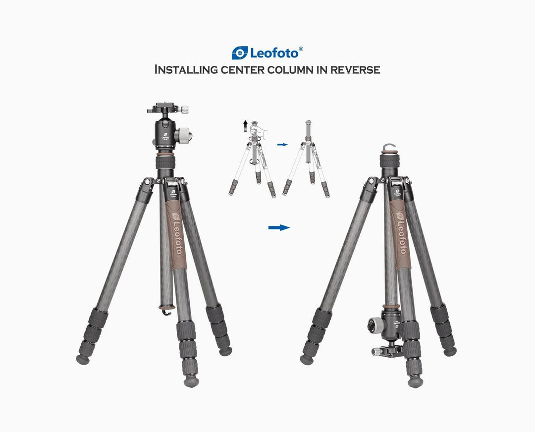 Leofoto Urban LX-284CT Carbon Tripod with XB-38 Ball Head