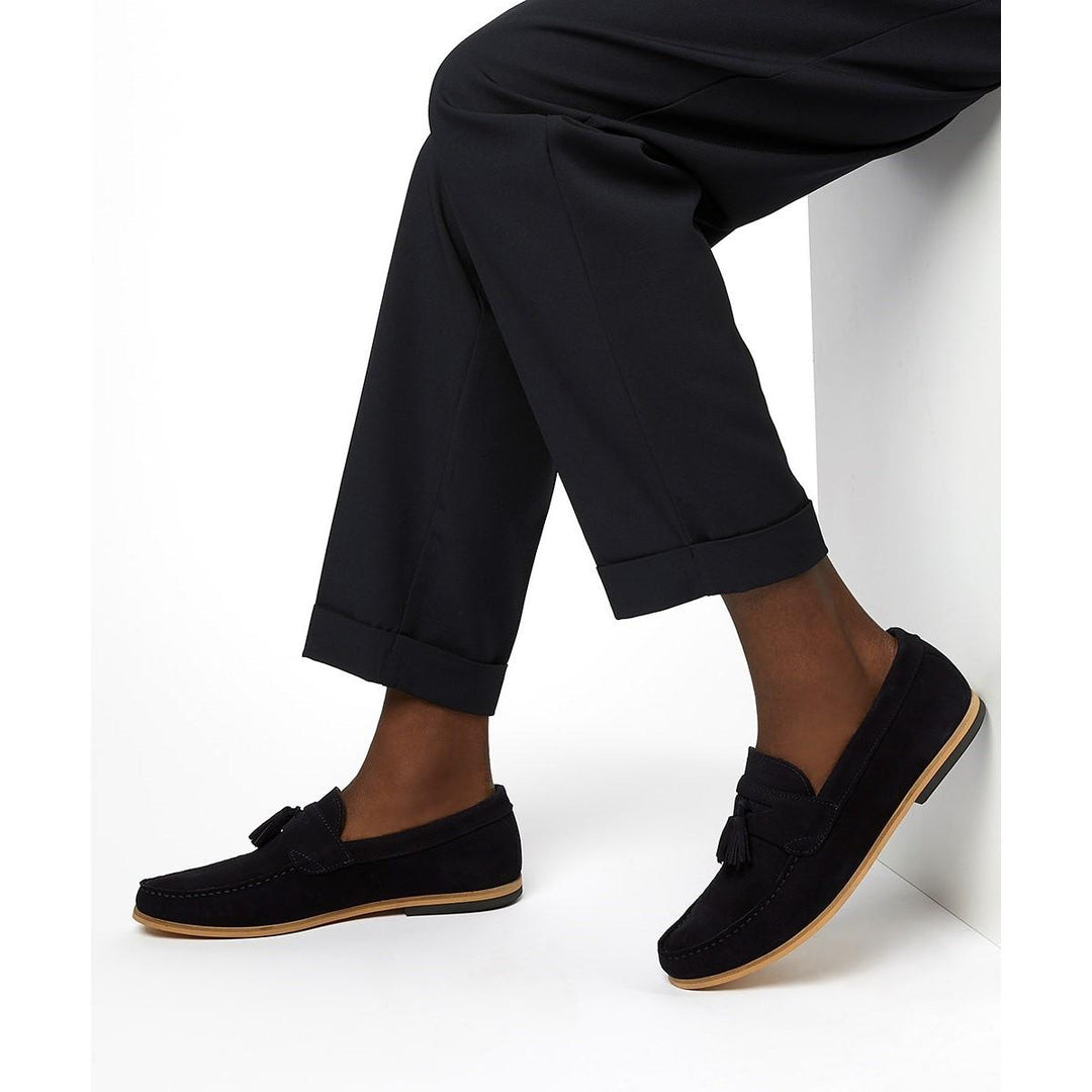 Dune Bart Slip On Shoe Navy