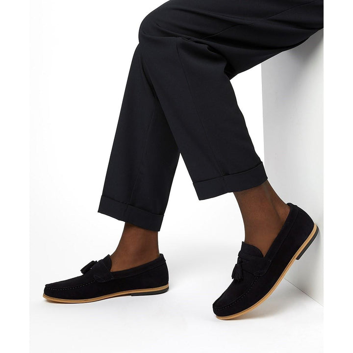Dune Bart Slip On Shoe Navy