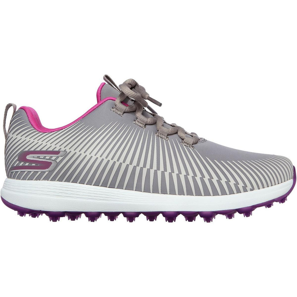Skechers Performance Go Golf Max Swing Golf Shoes Grey/Purpl – view 2