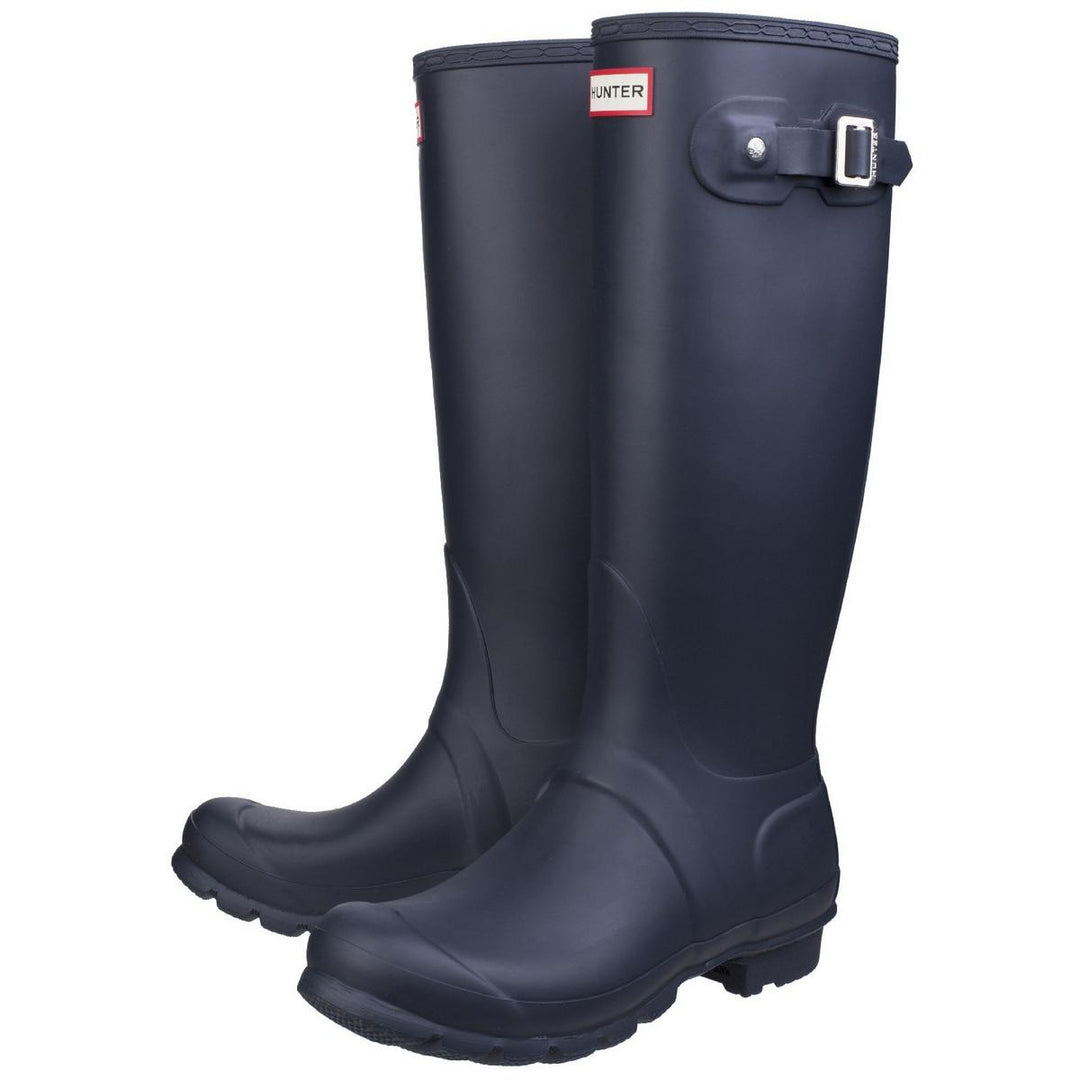 Hunter Original Tall Wellington Boots Navy