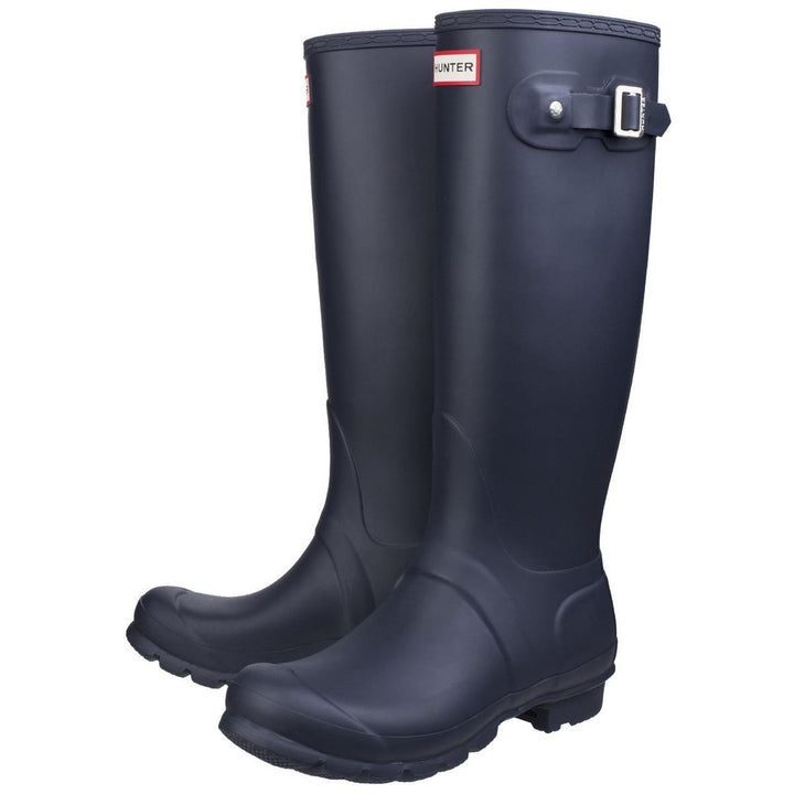 Hunter Original Tall Wellington Boots Navy