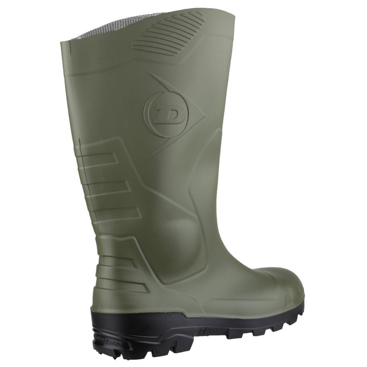 Dunlop Devon Full Safety Wellington Green/Black – view 5