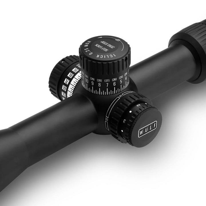 WULF Defender 30 5-25x50 SFP W-MOA4 Illuminated Rifle Scope