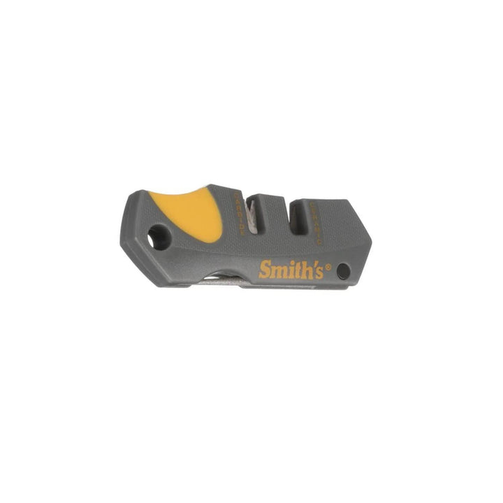 Smiths Knife Sharpener - Tapered diamond rod for sharpening serrations and gut hooks, Carbide blades quickly set the edge