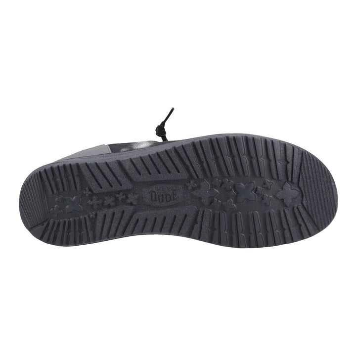 HEYDUDE Wally Funk Overdye Shoe Black/Granite