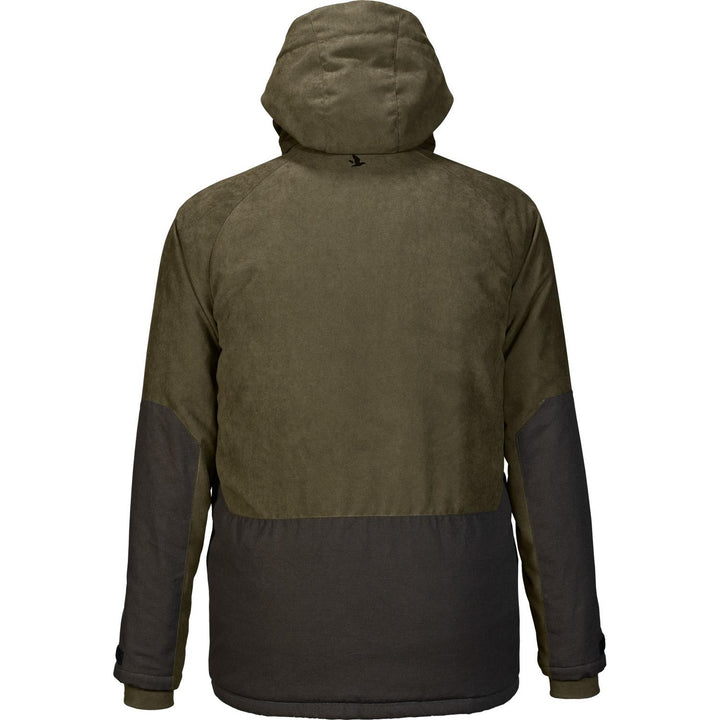 Seeland Taiga jacket, back view showing the two-tone panelling