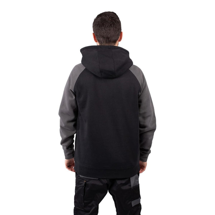 Caterpillar Raglan Hooded Sweatshirt Black/Magnet