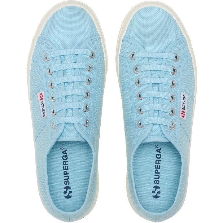 Superga 2740 PLATFORM Trainers Crystal Azul