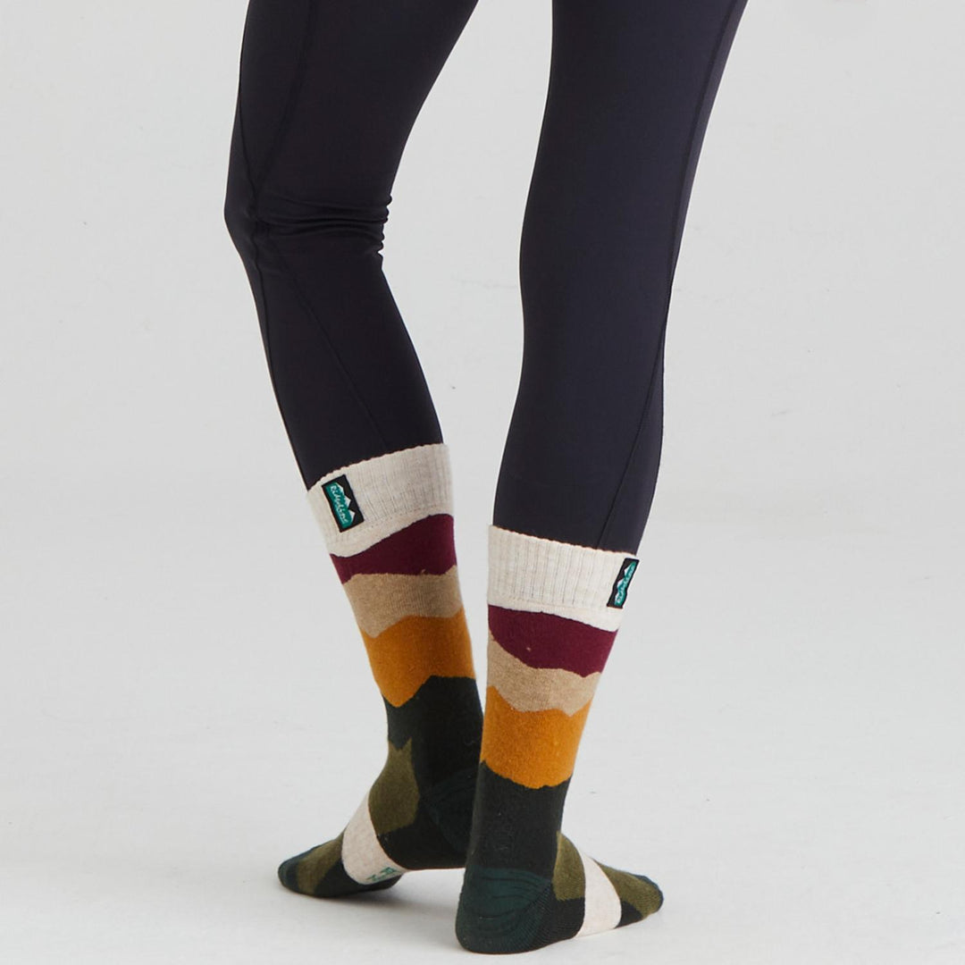 Ridgeline Merino Wool Socks Mid Length – view 12