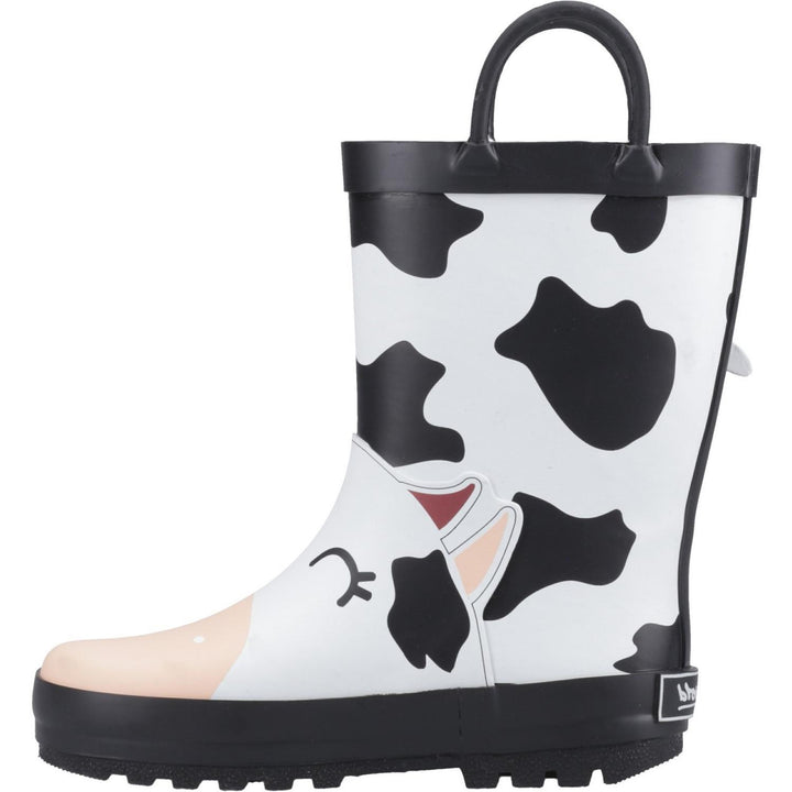 Puddle Boot 3D Black/White