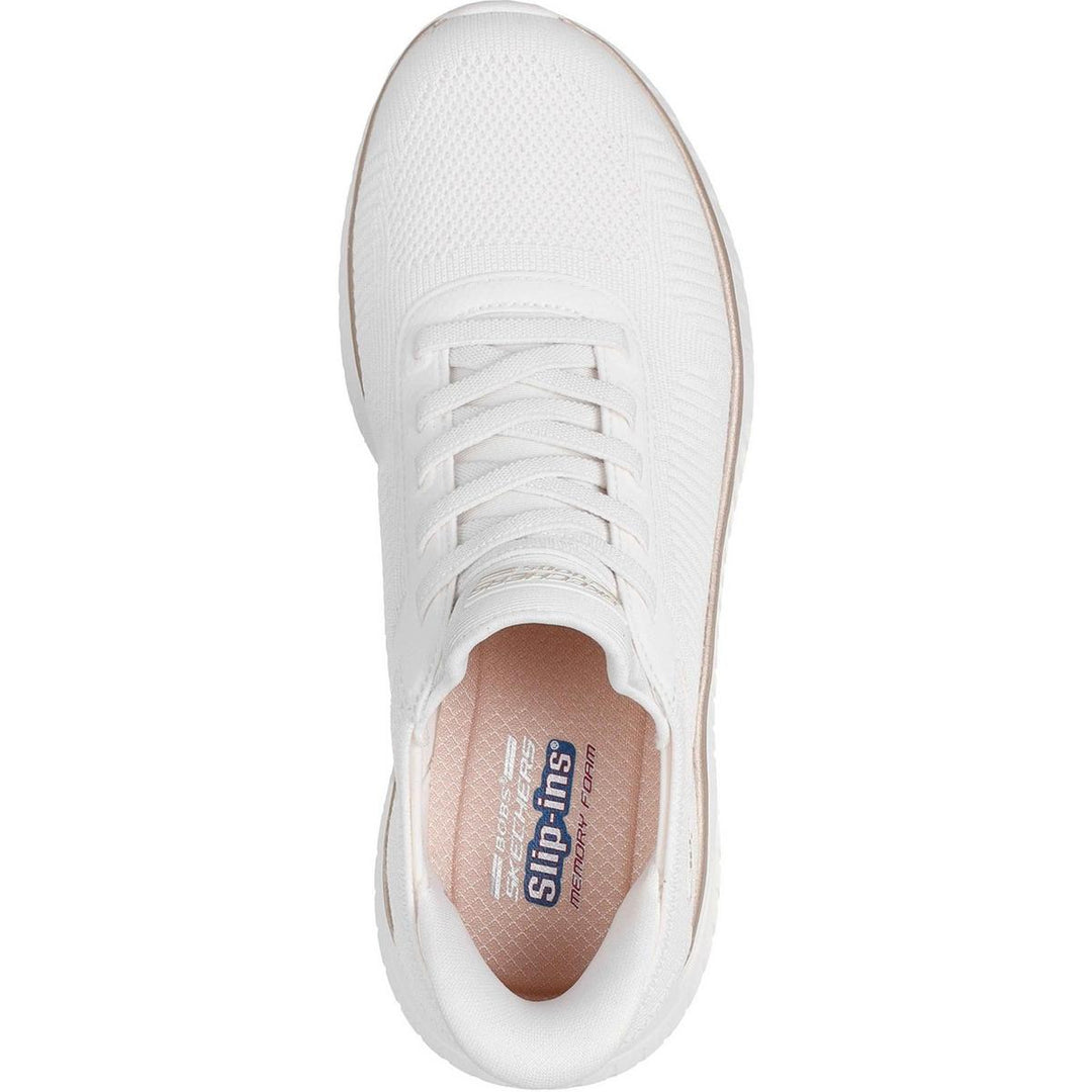 Skechers BOBS Sport Squad Chaos Shoe White/Gold
