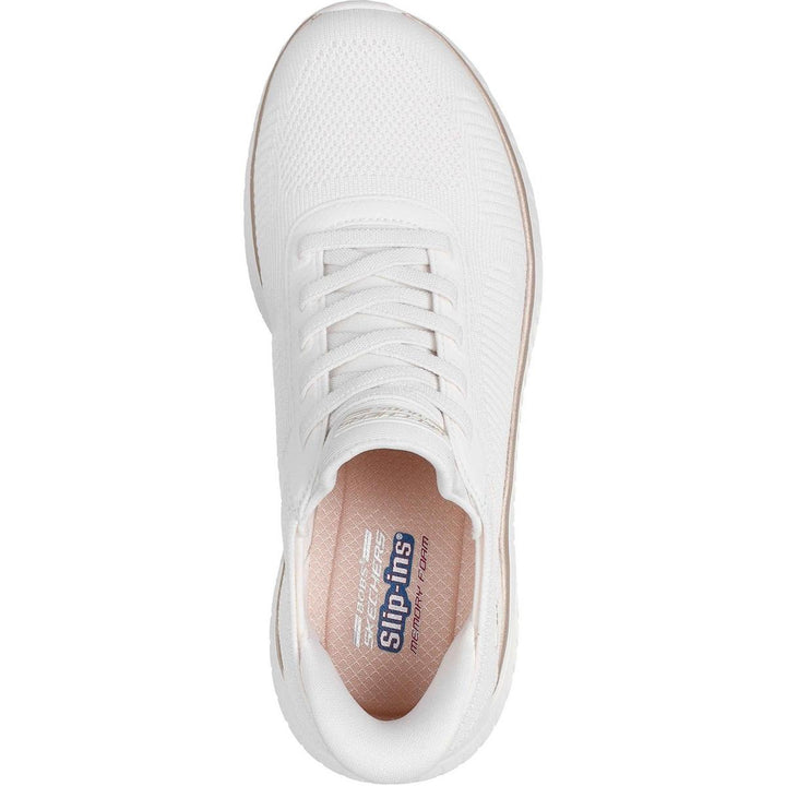Skechers BOBS Sport Squad Chaos Shoe White/Gold