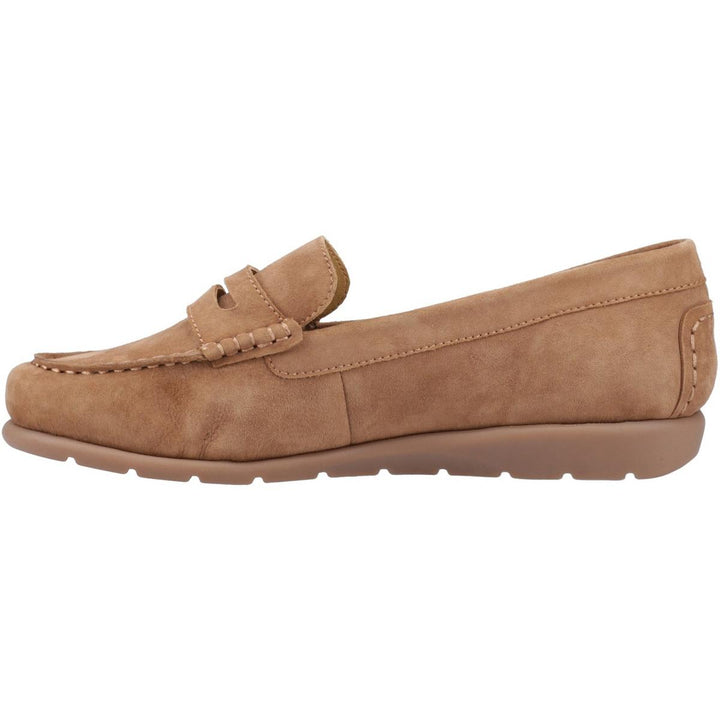 Hush Puppies Shelby Suede Loafer Tan