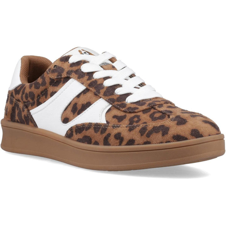 Hush Puppies Maura Textile Sneaker Leopard