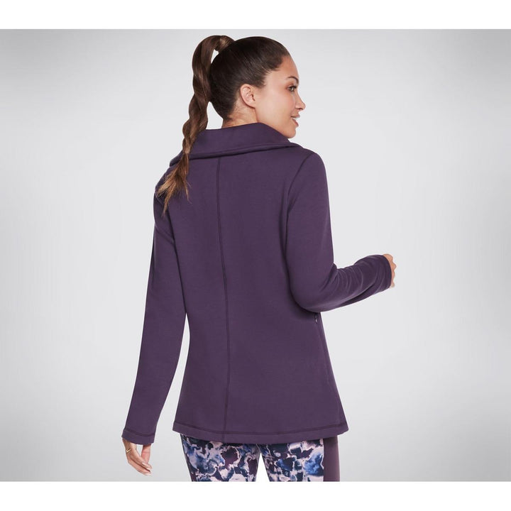 Skechers Performance Gosnuggle Venture Fleece Jacket Dark Purple