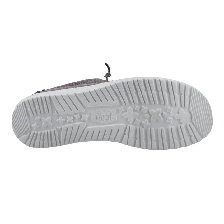 HEYDUDE Wally Workwear Shoes Granite Grey/Black