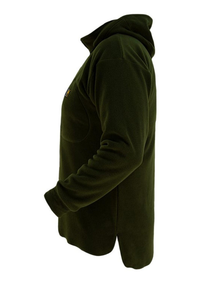 Swazi The Hood 280gsm Polar Fleece Hoodie - Black – view 8