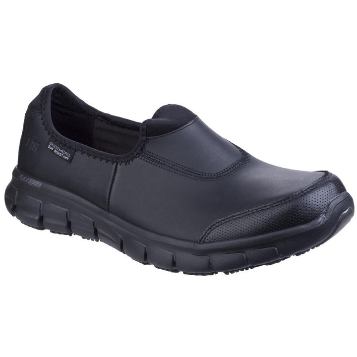 Skechers Workwear Sure Track Slip Resistant Occupational Shoe Black