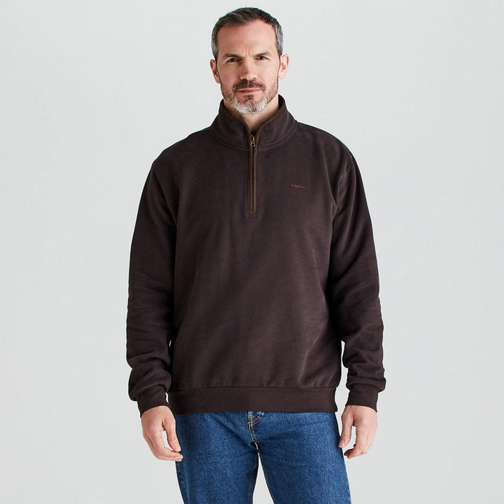 Ridgeline Mens Brancaster Quarter Zip Top