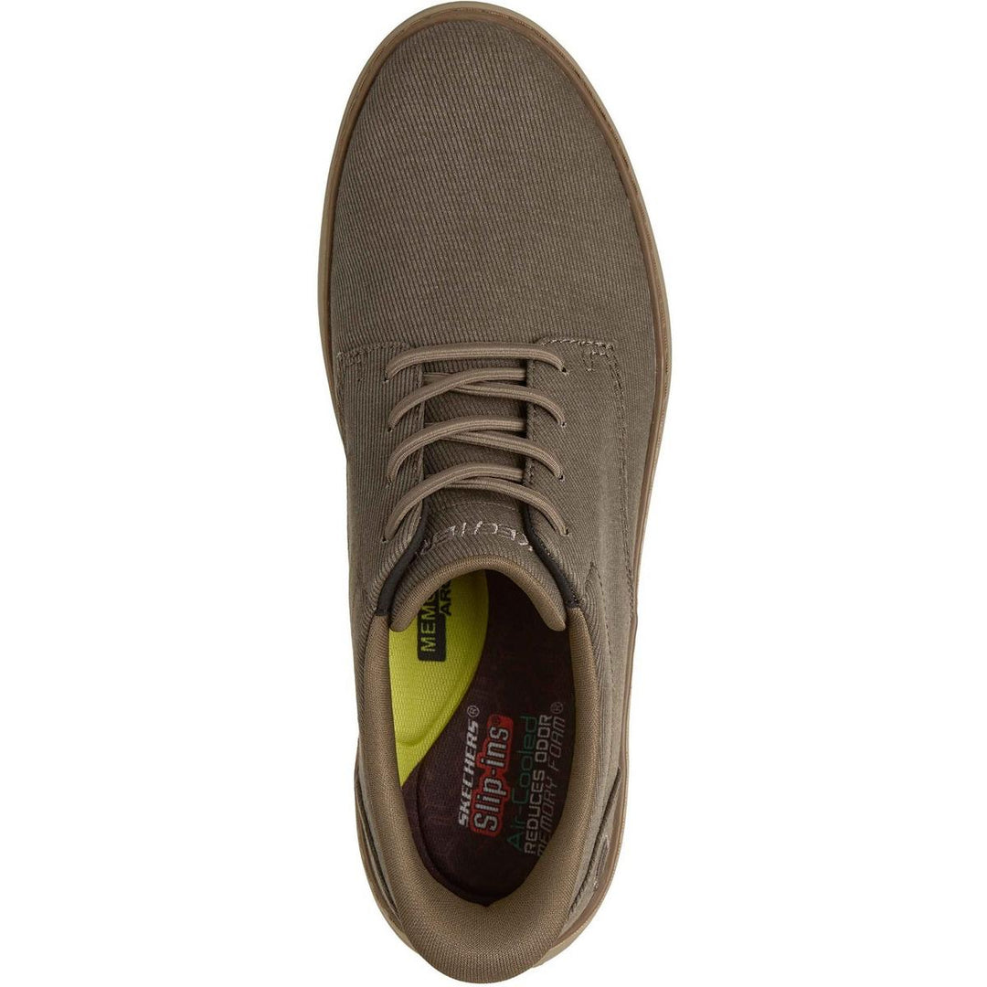 Skechers Hyland Justino Shoe Dark Taupe