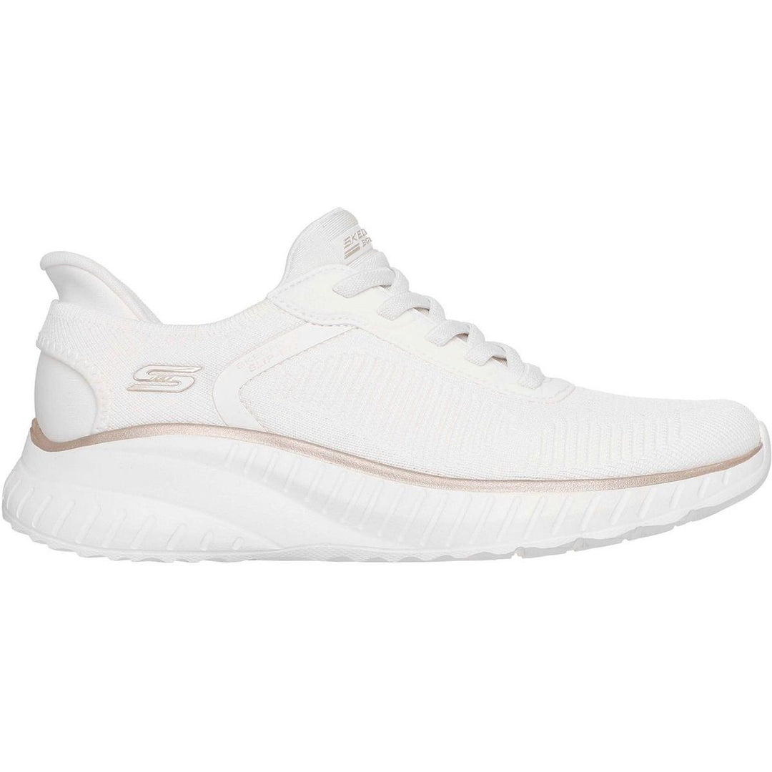 Skechers BOBS Sport Squad Chaos Shoe White/Gold