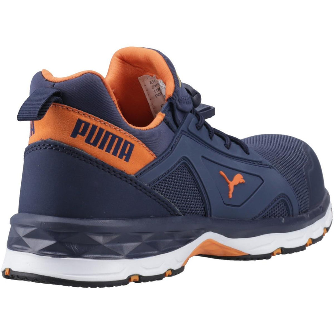 Puma Safety Chase Safety Trainer Blue/Orange