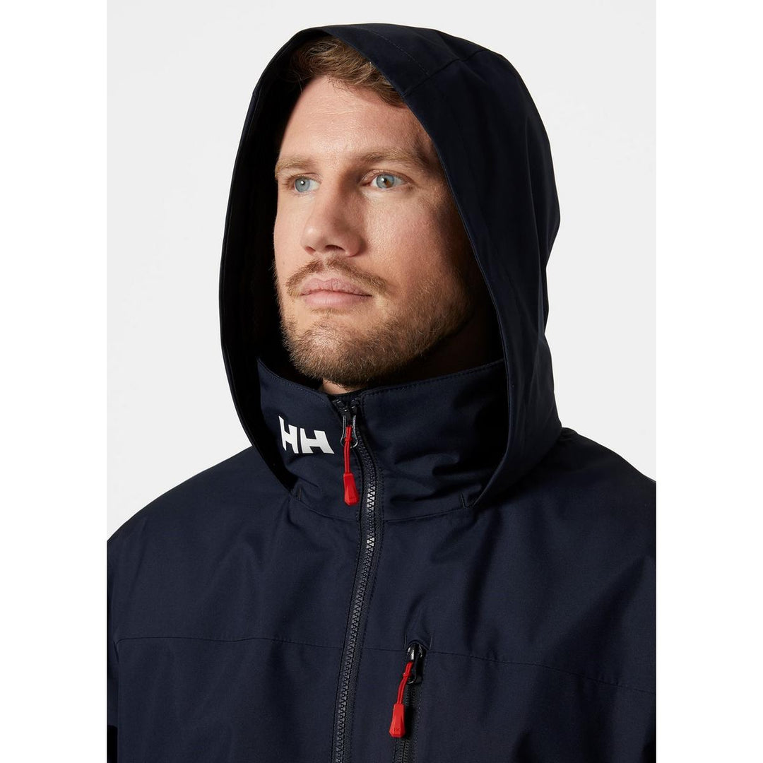 Helly Hansen Sport Crew Hooded Midlayer Sailing Jacket 2.0 Navy