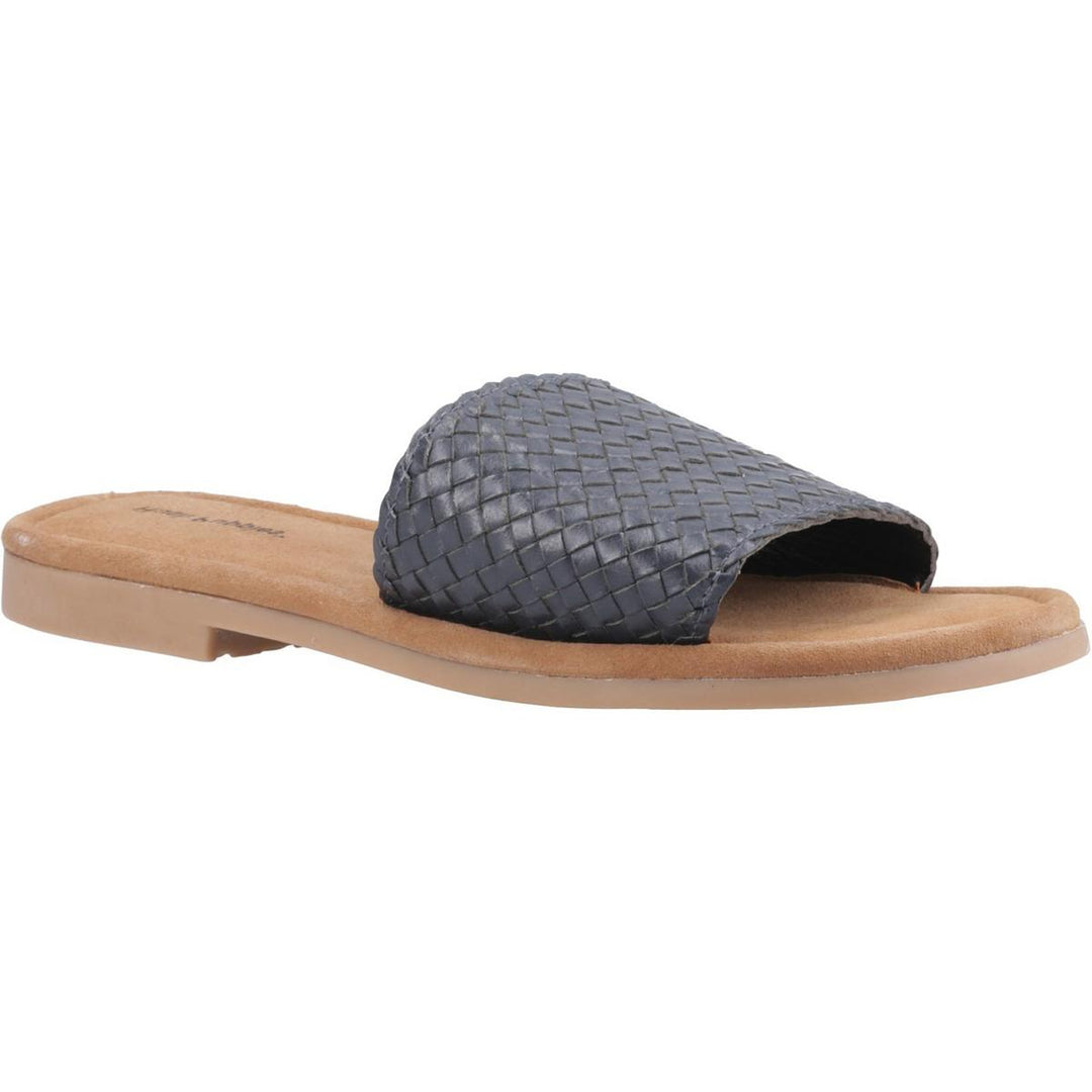 Hush Puppies Hetty Slide Wide Fit Navy