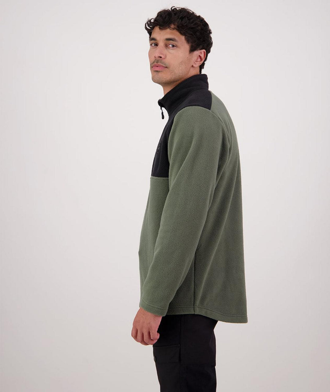 Swanndri Men's High Rock Fleece Quarter Zip Top