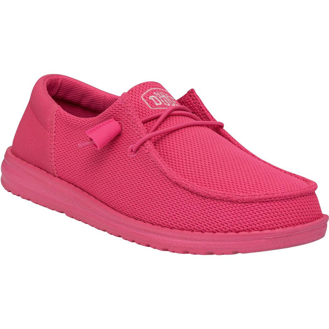 HEYDUDE Wendy Funk Mono Shoes Electric Pink