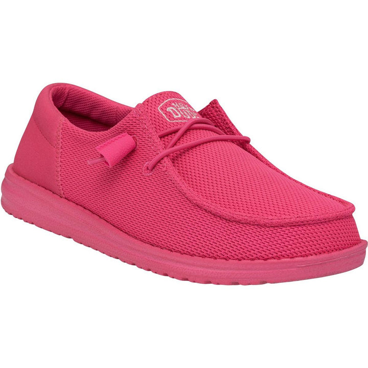 HEYDUDE Wendy Funk Mono Shoes Electric Pink