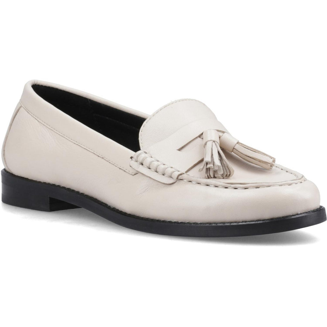 Connie Tassel Loafer Cream