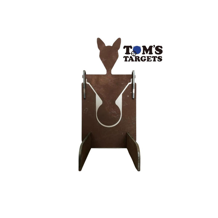 Tom's Targets Pivot Fox Centrefire - 10mm AR500