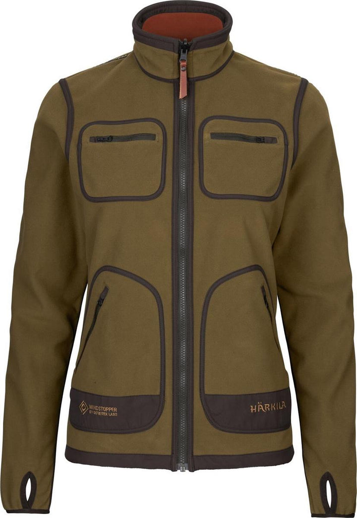 Harkila Kamko fleece Women Dark olive/Arabian spice