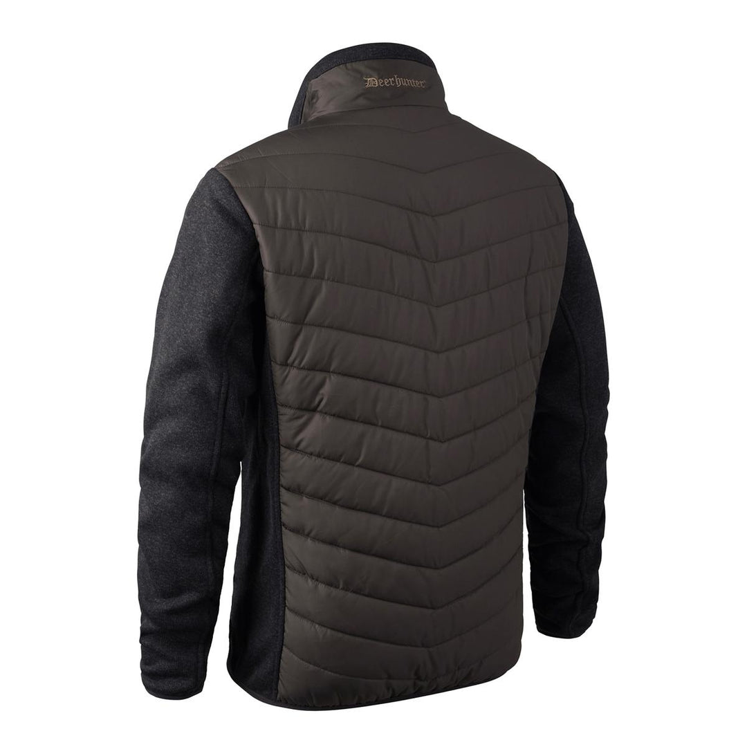 Deerhunter Moor Padded Jacket w. Knit - Brown Leaf