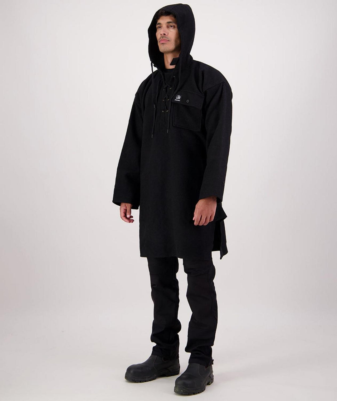 Swanndri Men's Original Wool Bushshirt with Lace-up Front