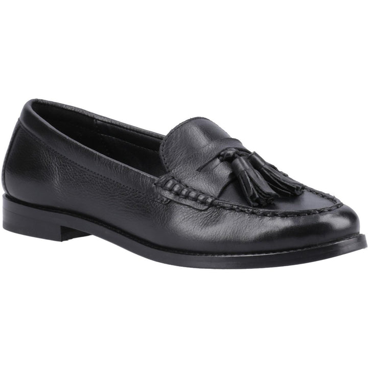 Connie Tassel Loafer Black